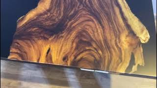 NTS002293 (1100-700-45)-Rectangle Epoxy Coffee Table