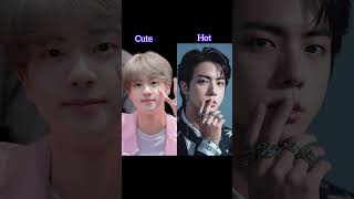 bts members cute vs hot look 😍 #bts #btsv #suga #kpop #kpop #btsarmy #army