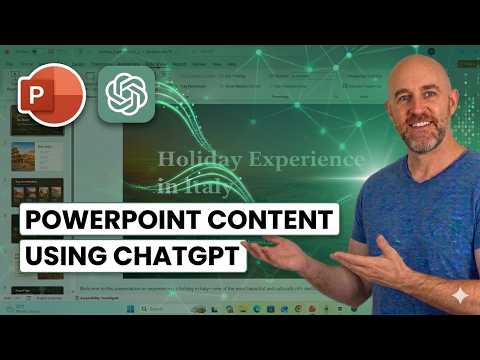 Create Amazing PowerPoint Slides with ChatGPT - in 5 minutes