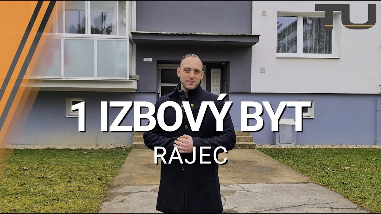 1 IZBOVÝ BYT NA PREDAJ - Rajec