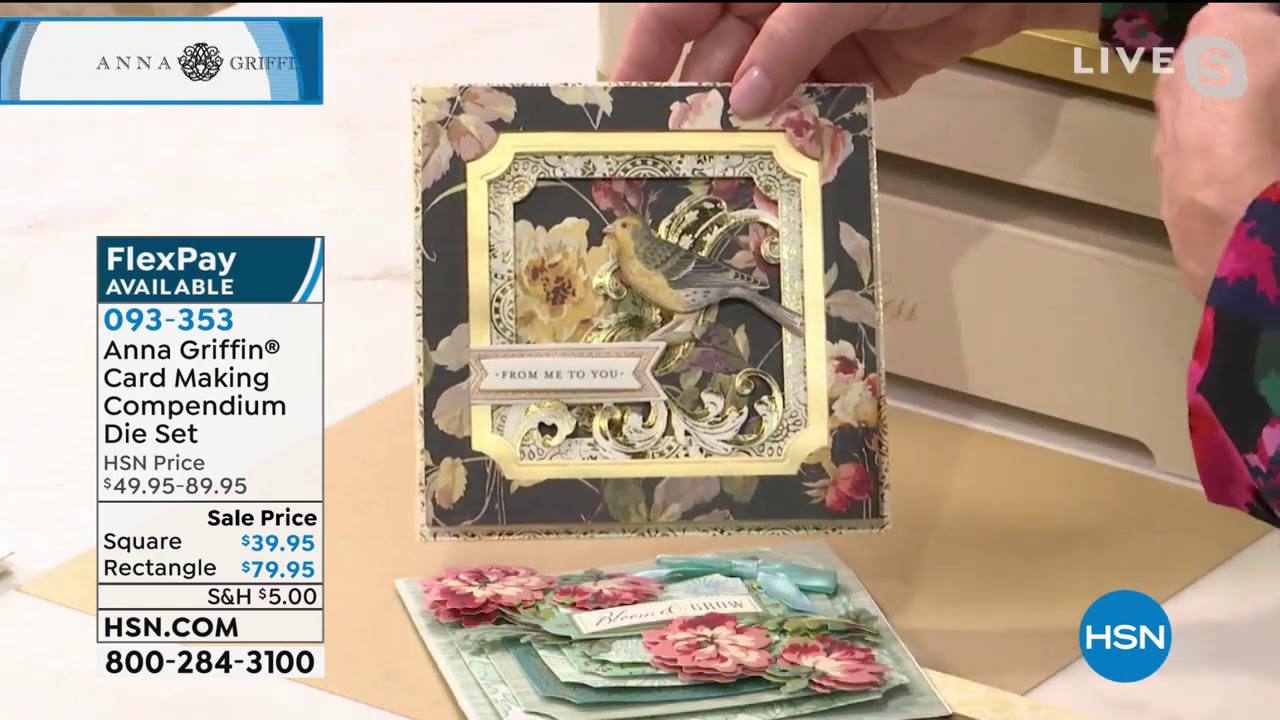 Anna Griffin Card Making Compendium Die Set YouTube