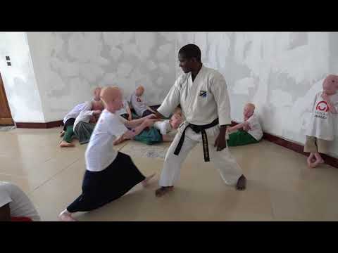 Self-Defence course for Lamadi Albino Children -11