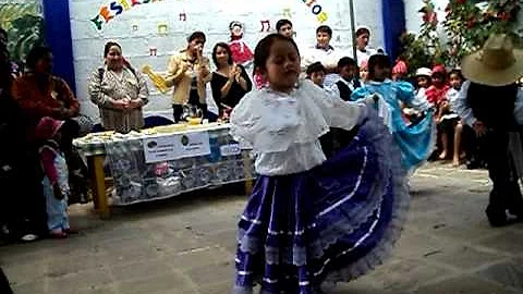 Nicole Tafur Bailando marinera