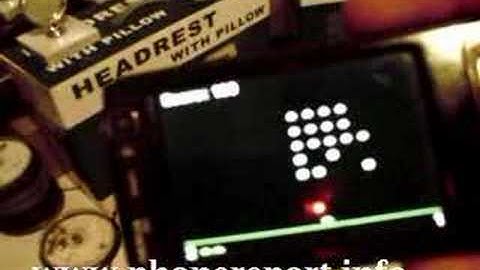 Nokia N95 motion sensor, accelerometer