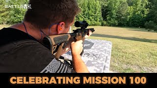 BattlBox Celebrates Mission 100: Shooting Targets at the Range