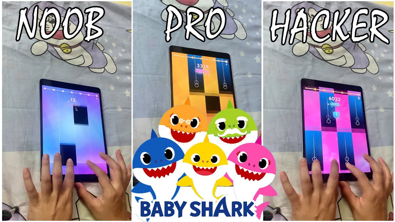 Baby Shark Dance - PINKFONG Songs - Magic Tiles 3 WORLD RECORD?