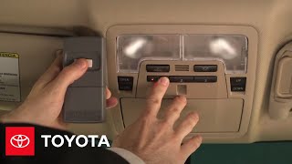 2014.5 Camry How-To: HomeLink® | Toyota