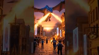 Flying Dragon 😱 #shorts #DreamScreenAI