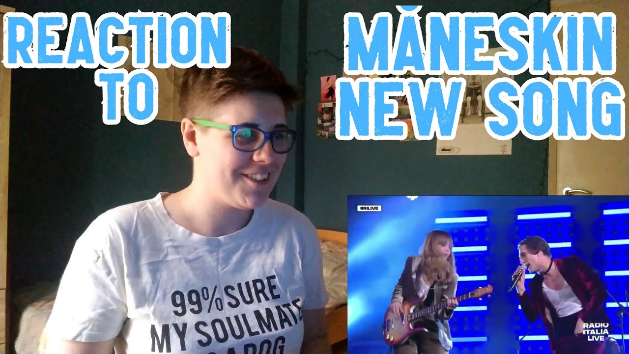 REACTION TO MÅNESKIN - NEW SONG (LIVE)