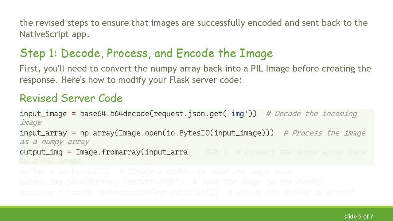 How to Successfully Convert and Display Base64 Images from Flask Server in NativeScript Apps