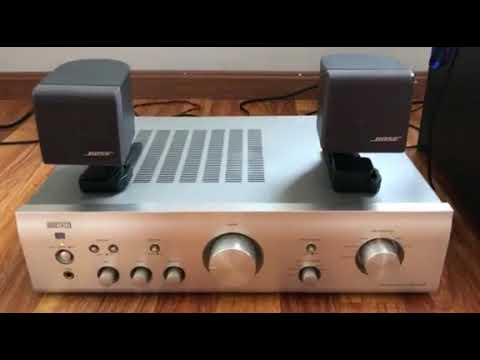 DENON PMA 390-AE amplifier testing with Bose speaker