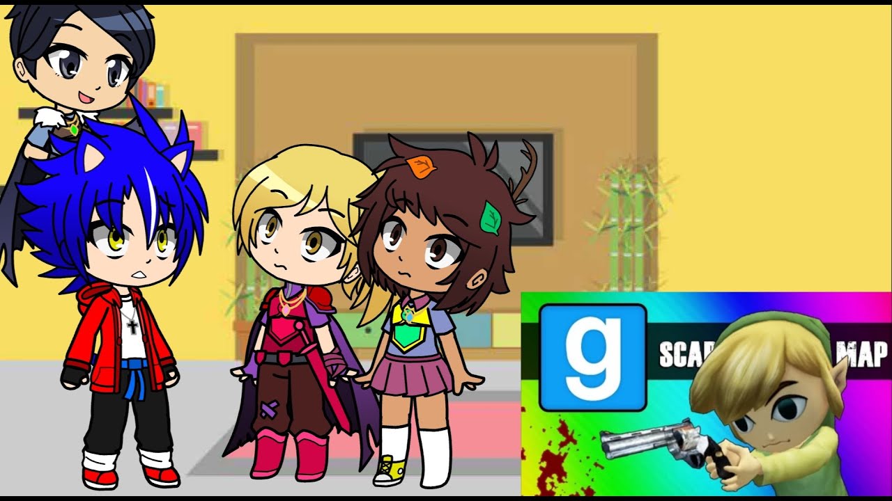 Austin And Amphibia React to VanossGaming Gmod Scary Map (Not Really)