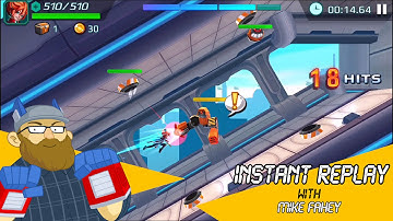 Swiping Robots Apart In Jetpack Fighter
