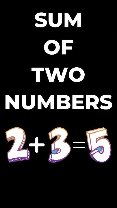 Python program to add two numbers | sum of two numbers #addtion # ...