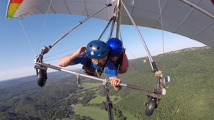 Michelle Snyder's Hang Gliding Flight!
