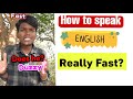 Does he duzzy  how to speak really fast english