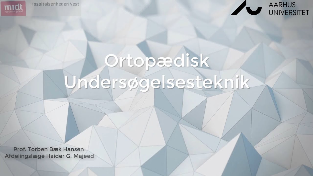 Fod Undervisning Video