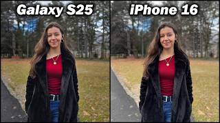 Samsung Galaxy S25 vs iPhone 16 Camera Test