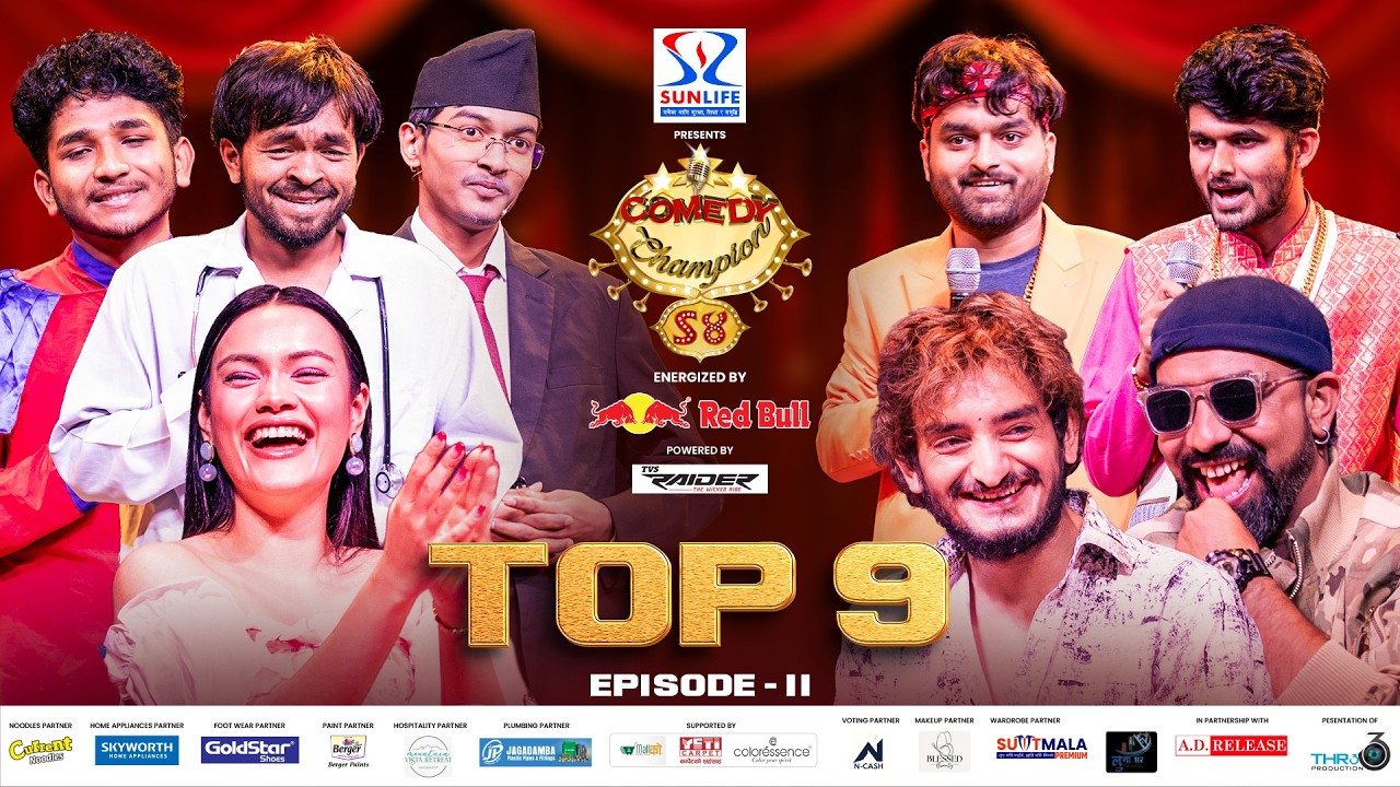 Comedy Champion Season 4 | Top 9 | Episode 11 | Jitu Nepal, Reecha Sharma, Buddhi, Bishal