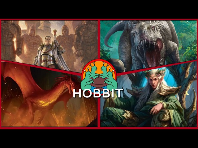 MTG EDH Slugfest | Hobbit's Thranduil vs Smaug, General Ferrous & Rex Alpha thumbnail
