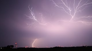 Maryville, Missouri | CONSTANT LIGHTNING During All Night - August 9, 2026