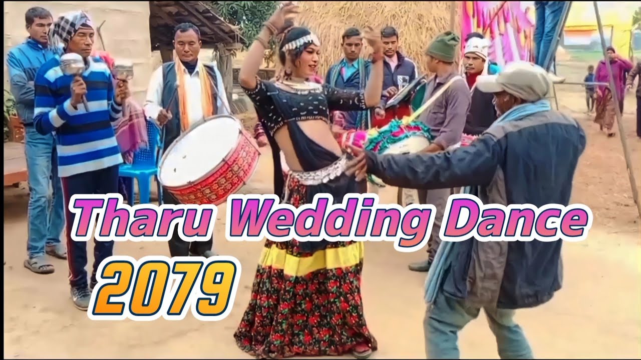 Tharu Wedding Dance 2080  Bend Baja Dance  New Tharu Video 2023