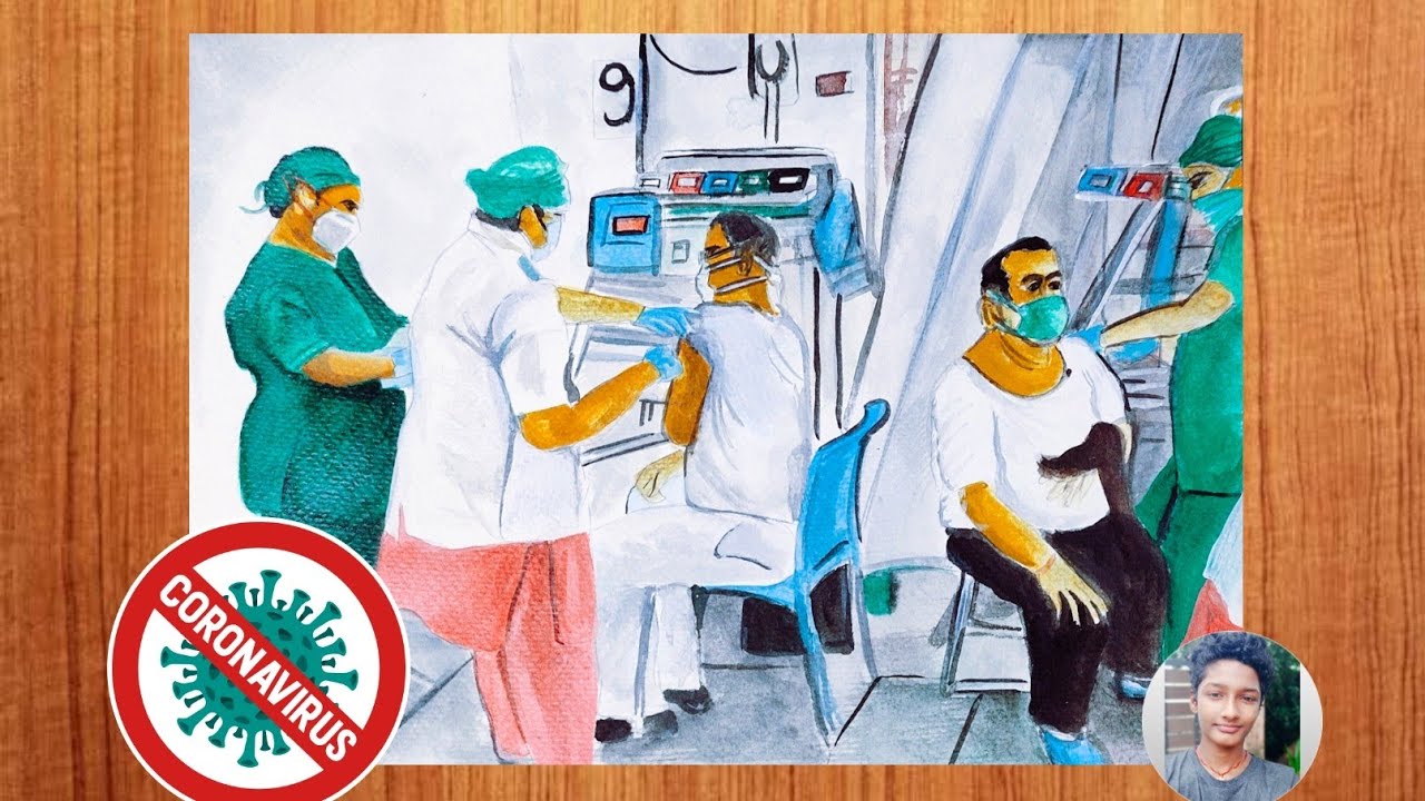 Awareness of Coronavirus Drawing | Coronavirus Poster Drawing Easy