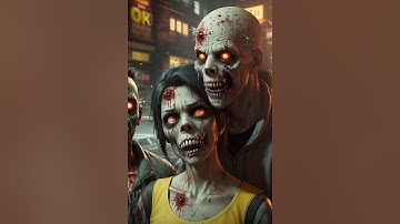 Animated Character to Zombie , Character AI Transition #Shorts #shortsfeed #shortsvideo #AI #zombies