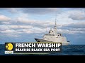 French warship visits Ukrainian port amid escalating tensions with Russia | Latest World News