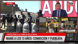 El horror de la nena embarazada de Saladillo: La mamá decía que estaba gorda porque comía mucho pan