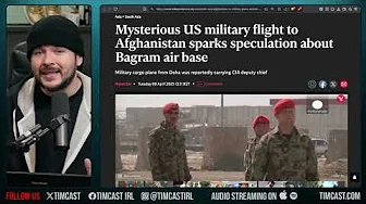 WAR WITH IRAN Feared, Strange CIA Flight over Bagram Amid Reports US Taking Base, Nuclear Talks Soon