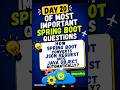 How Spring Boot Converts JSON into Java Object Automatically?🔥 | @RequestBody #shorts #viral #short
