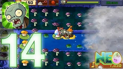 Plants vs. Zombies: Gameplay Walkthrough Part 14 - LEVEL 4.1 - 4.2 COMPLETED (iOS Android)