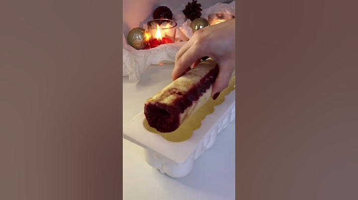 the Christmas log🍰 la bûche de Noël