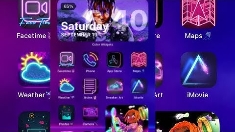 How to use Widgetsmith and more super simple! Tutorial Tik Tok