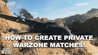 How to create Private Matches in Warzone 2 (+ minimum players required)