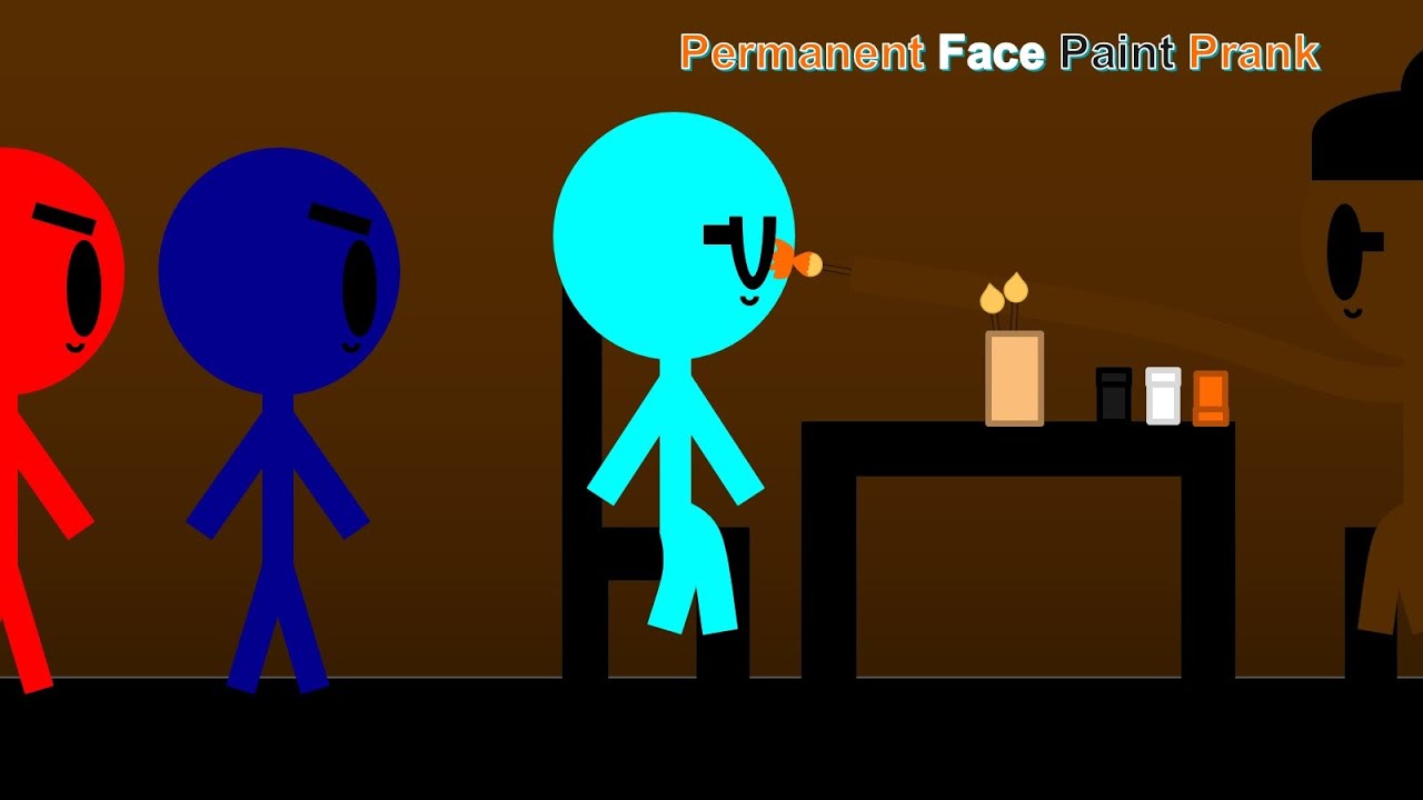 Red and Navy's Pranks 2: Permanent Face Paint Prank