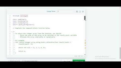 compare the triplets | hackerrank solution in c
