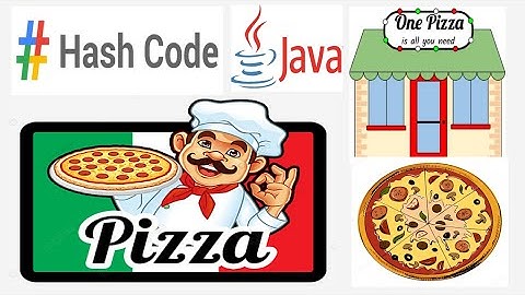 Solving One Pizza Practice  Problem Google Competition Hash Code 2022 JAVA