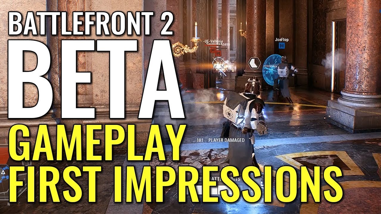 STAR WARS BATTLEFRONT 2 BETA - Gameplay & First Impressions