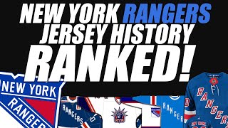 new york rangers jersey history