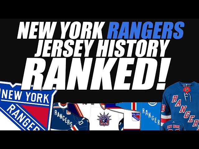 The evolution of the New York Rangers sweater