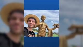 ONE PIECE Straw Hat Kumamoto Bronze Statues (Japan Adventure 2024)