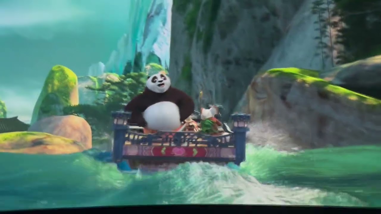 Kung fu panda adventure ride part one 