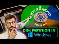 How to Create Disk Partition in Windows    #skyogen #diskpartition #howto