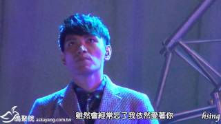 20141206 完美好聲音雲頂演唱會-楊宗緯 01 因為愛情 (附歌詞)(合唱梁文音)
