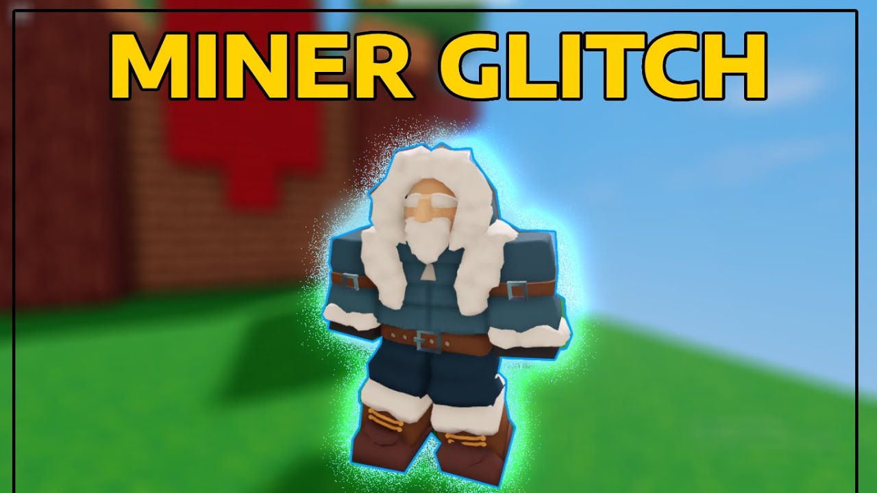 Game Breaking Miner Glitch?! | Roblox Bedwars