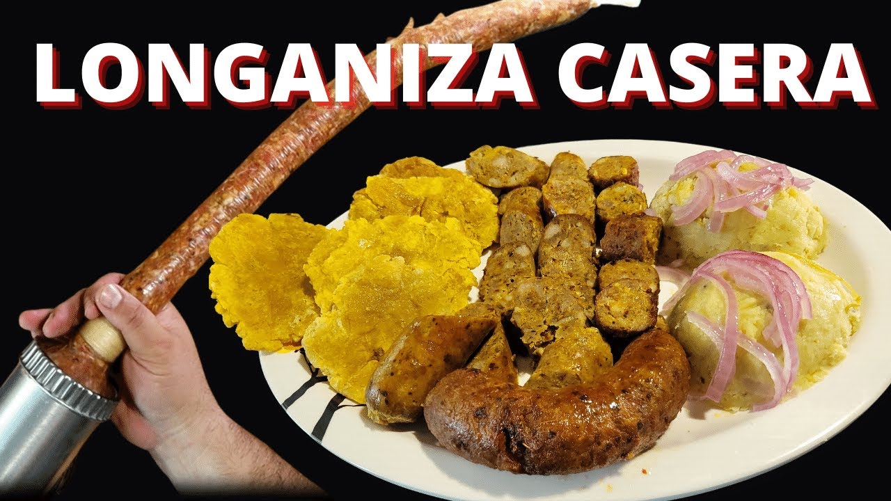 Longaniza Casera como hacerlas