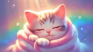 Healing Insomnia - Sleep Instantly Within 3 Minutes - Stress Relief Music, Deep Sleep (Sleepy Cat)