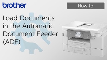Load Documents in the Automatic Document Feeder (ADF) [Brother Global Support]